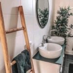 Échelle Décorative en Bois Naturel