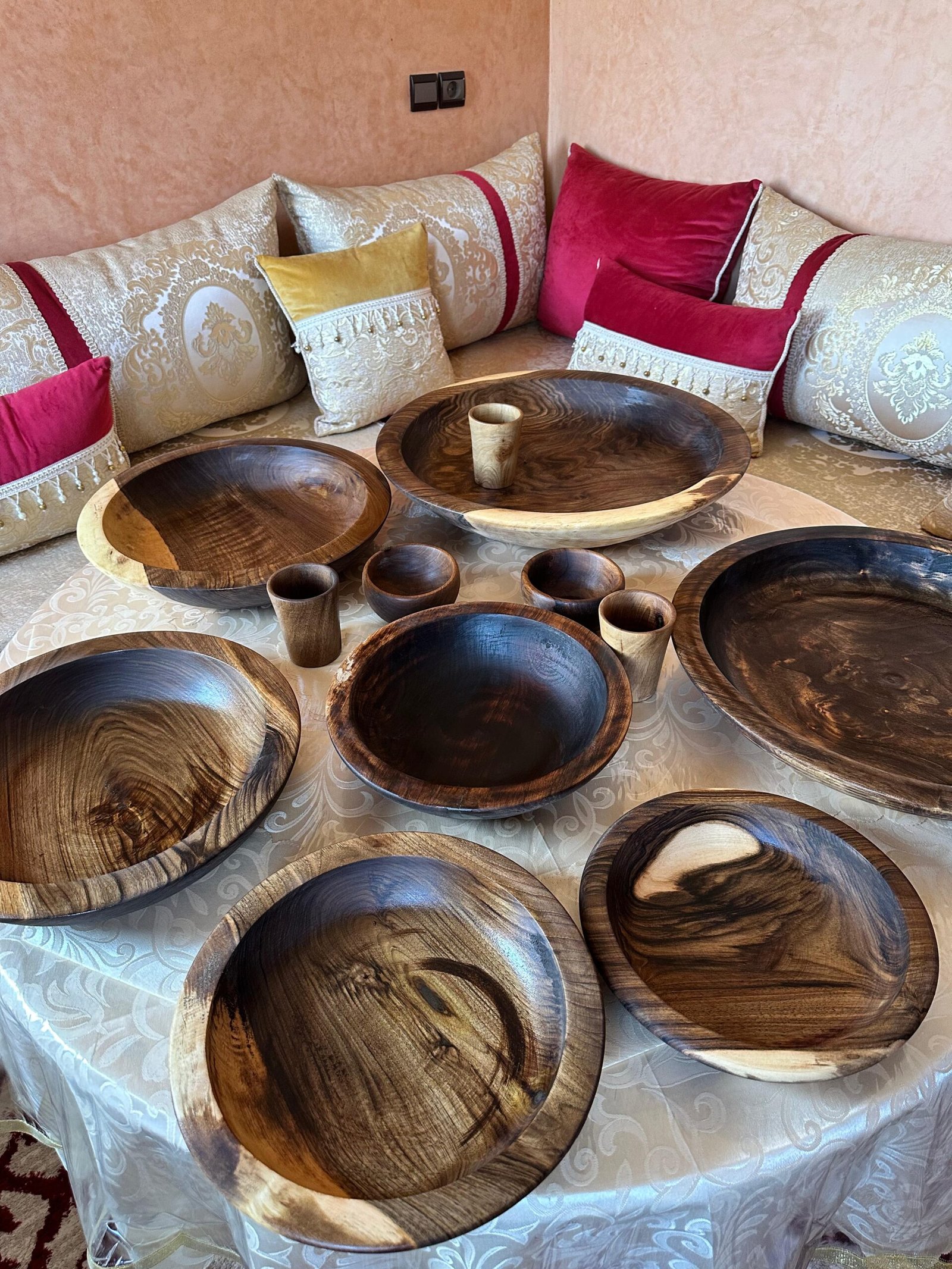 IMG-20260707-WA0047 Gsaa Artisanale en Bois de Noyer - Image 1